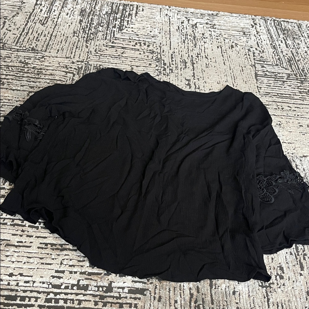 Elegant Black Women's Top
